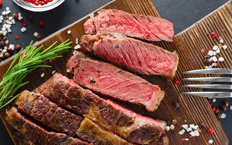 Viande saignante à Saint-Cast-le-Guildo